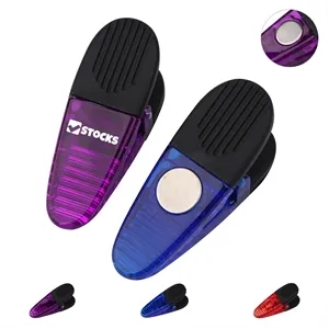 Plastic Magnet Chip Clips & Bag For Food Packages
