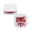 Earbuds In Square Case | https://www.bestnamebadges.com