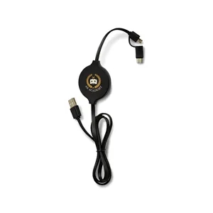 Duo Wireless Charging Pad With Integrated Cable