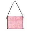 Denim Pattern Non-Woven 6-Pack Lunch Cooler Bag | https://www.bestnamebadges.com