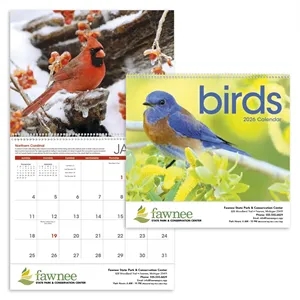 Triumph® Calendars Birds Calendar | https://www.bestnamebadges.com