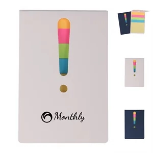4.1" Colorful Sticky Notes Memo Pads W/ Paper Cover