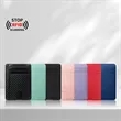 Minimalist Leather Slim Card Holder Wallet RFID Blocking | https://www.bestnamebadges.com
