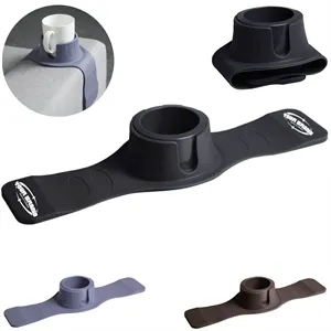 Nonslip Stable Washable Silicone Couch Armrest Cup Holder