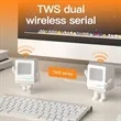 Portable Mini Desktop Robot Wireless Bluetooth Speaker Sound | https://www.bestnamebadges.com