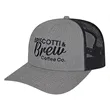 Premium Melange Trucker Cap | https://www.bestnamebadges.com