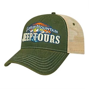 Premium Vintage Washed Trucker Cap