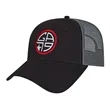 X-Tra Value Six Panel Trucker Cap | https://www.bestnamebadges.com
