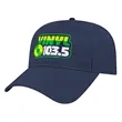 X-Tra Value Structured Polyester Cap | https://www.bestnamebadges.com