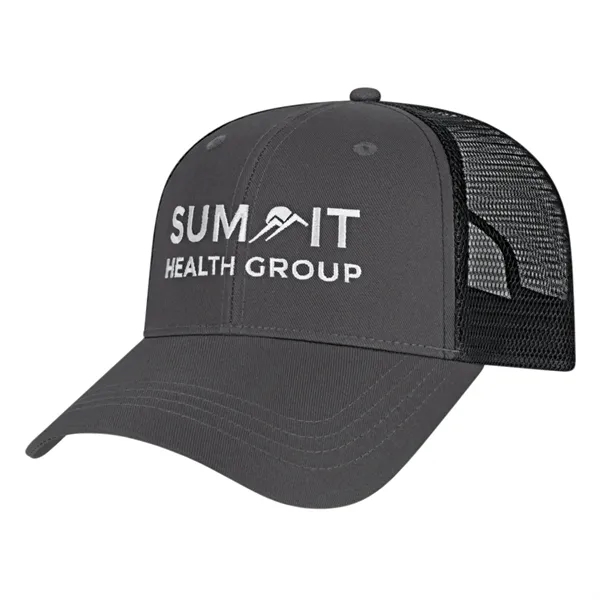 X-Tra Value Six Panel Polyester Trucker Cap