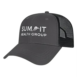 X-Tra Value Six Panel Polyester Trucker Cap