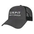 X-Tra Value Six Panel Polyester Trucker Cap | https://www.bestnamebadges.com