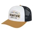 Classic 6 Panel Trucker Cap | https://www.bestnamebadges.com