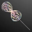 Iridescent Ribbons Swirling Spin Toy, NON-Light Up | https://www.bestnamebadges.com