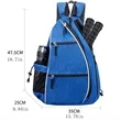 Outdoor Waterproof Portable Pickleball Backpack Sports Bag | https://www.bestnamebadges.com