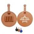 Custom Leather Golf Tee Holder | https://www.bestnamebadges.com