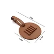 Custom Leather Golf Tee Holder | https://www.bestnamebadges.com