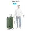 100L Rolling Duffle Bag with Wheels | https://www.bestnamebadges.com