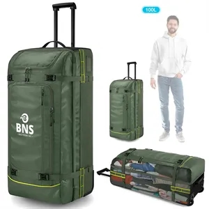100L Rolling Duffle Bag with Wheels
