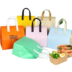 Non-Woven Insulated Thermal Tote Bag with Handle