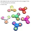Push Pop Bubble Fidget Spinner Stress Relief Toy | https://www.bestnamebadges.com
