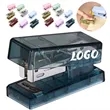 Portable Transparent Mini Colorful Hand-Held Stapler | https://www.bestnamebadges.com