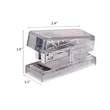 Portable Transparent Mini Colorful Hand-Held Stapler | https://www.bestnamebadges.com