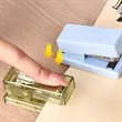 Portable Transparent Mini Colorful Hand-Held Stapler | https://www.bestnamebadges.com