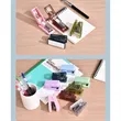 Portable Transparent Mini Colorful Hand-Held Stapler | https://www.bestnamebadges.com