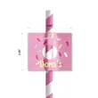 Straw Toothpick Flags Style D - 2.5" x 3" | https://www.bestnamebadges.com