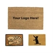 Coir Doormat | https://www.bestnamebadges.com