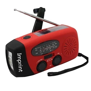 Solar Hand Crank NOAA Weather Radio