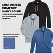 Callaway® Wind-Water Resistant Men's Quarter Zipper Pullover | https://www.bestnamebadges.com