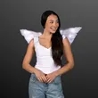LED Feather Angel Wings, Steady Lighting | https://www.bestnamebadges.com