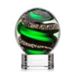 Zodiac Award on Paragon Base - Clear | https://www.bestnamebadges.com