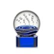 Tranquility Award on Paragon Base - Blue | https://www.bestnamebadges.com