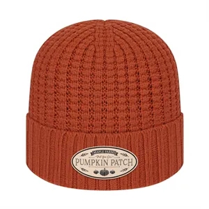 Premium Waffle Knit Cap with Cuff