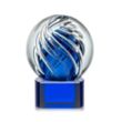 Genista Award on Paragon Base - Blue | https://www.bestnamebadges.com