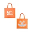 Halloween Pumpkin Reflective Tote Bag | https://www.bestnamebadges.com
