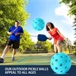 Custom 40 Or 26 Hole Indoor and Outdoor Pickleball | https://www.bestnamebadges.com