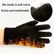 Winter Thermal Touchscreen Knit Gloves | https://www.bestnamebadges.com