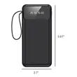 10000mAh Fast Charging Power Bank With Built-In 4 Cables | https://www.bestnamebadges.com