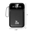 10000mAh 4 in 1 Fast Charging Power Bank With 4 Cables | https://www.bestnamebadges.com