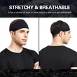 Solid Color Sweat-Absorbent Running Sports Headband | https://www.bestnamebadges.com