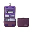 Foldable Hanging Toiletry Bag With Hook for Travel | https://www.bestnamebadges.com
