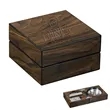 Stainless Steel Foldable Cigar Ashtray | https://www.bestnamebadges.com