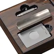 Stainless Steel Foldable Cigar Ashtray | https://www.bestnamebadges.com