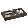 Stainless Steel Foldable Cigar Ashtray | https://www.bestnamebadges.com