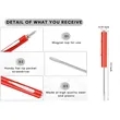 Dual Tip Magnetic Pocket Screwdriver with Clip | https://www.bestnamebadges.com