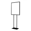 Flat Base Sign Hardware | https://www.bestnamebadges.com